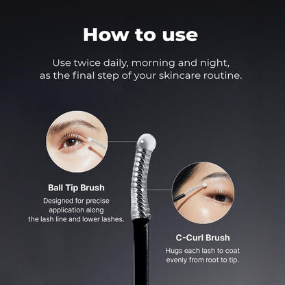 Jumbo Eyelash Growth Serum – 7-Peptide, Non-Prostaglandin Lash Care