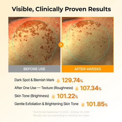 Kojic Acid + Turmeric Brightening Toner 70 pads