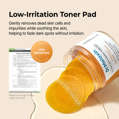 Kojic Acid + Turmeric Brightening Toner 70 pads